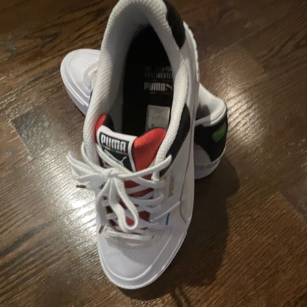 PUMA Cali Sport WH Unity White/Black Low Top Sneakers 373908-01